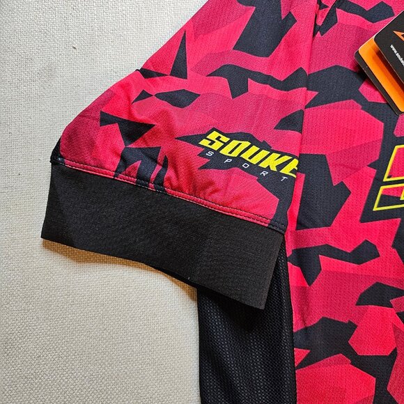 Souke Sports Men's Cycling Bike Jersey - Size L - Picture 7 of 11